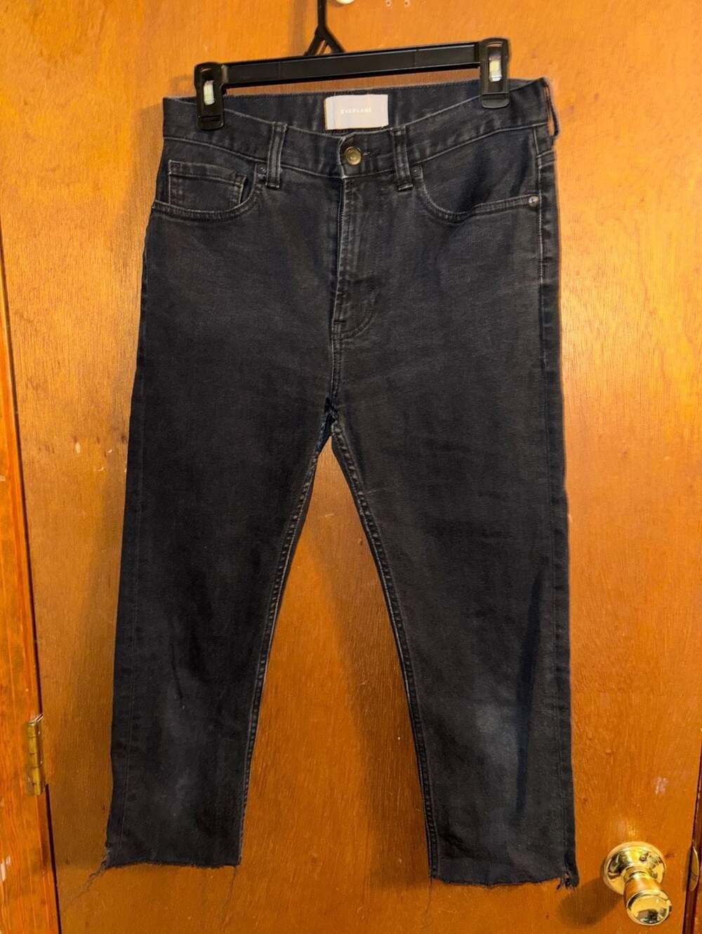 Everlane Jeans Size 26 Regular Black Denim
